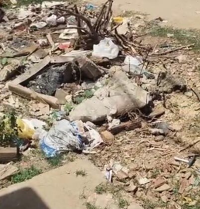 Leitora denuncia acúmulo de lixo em ruas da Cohab, em Serra Talhada