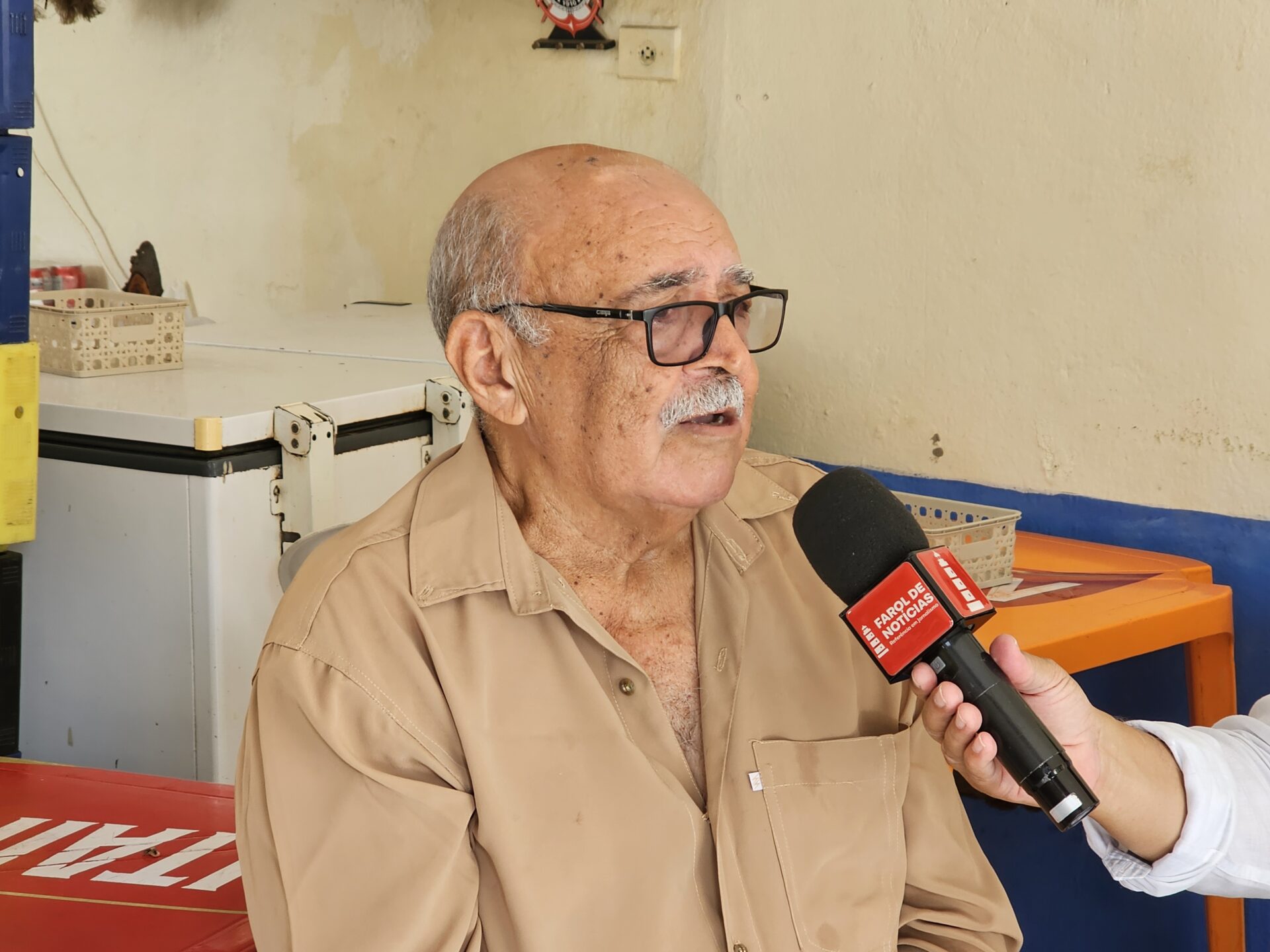 Pai Véi chega aos 80 anos com vitalidade e boas histórias em ST 1 Fotos: Vinícius Campos/Farol de Notícias