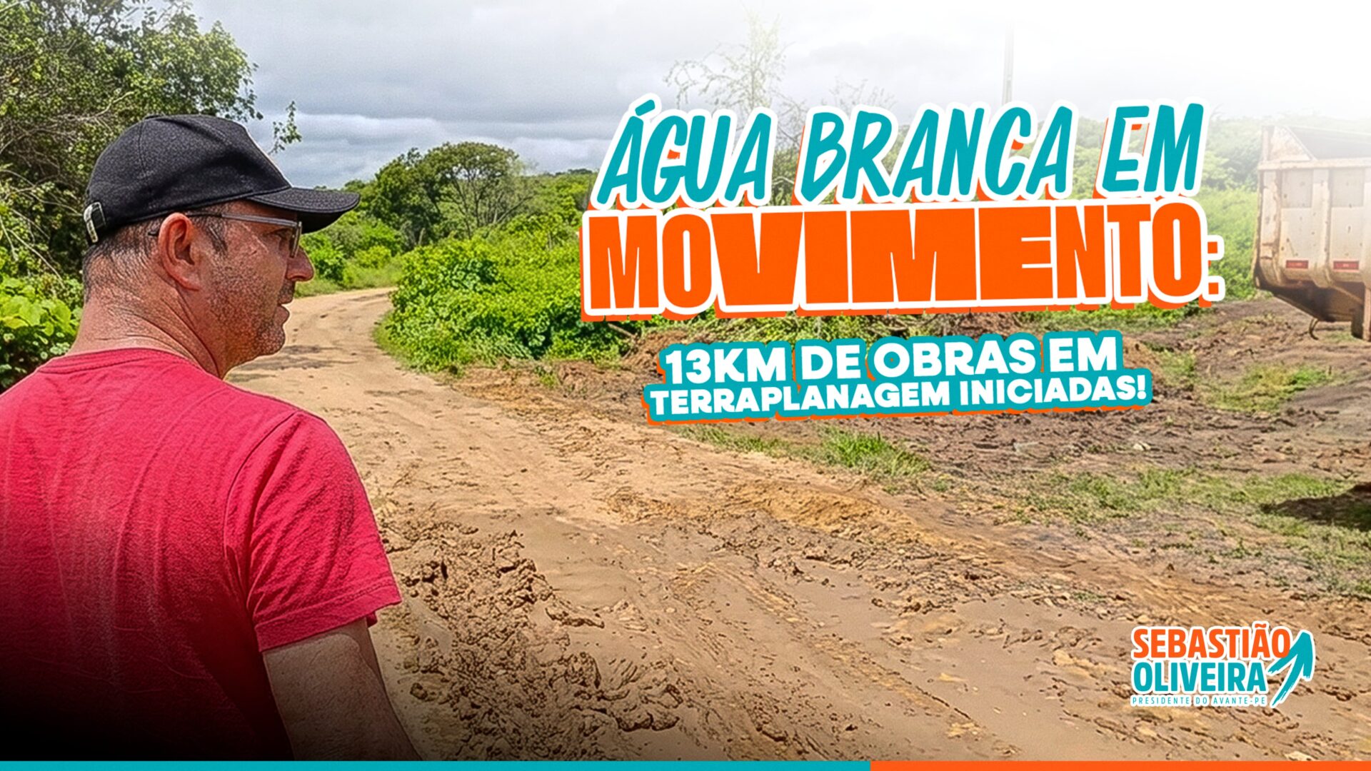 Terraplanagens são iniciadas na zona rural de ST após solicitação de Sebastião 1 Terraplanagens são iniciadas na zona rural de ST após solicitação de Sebastião