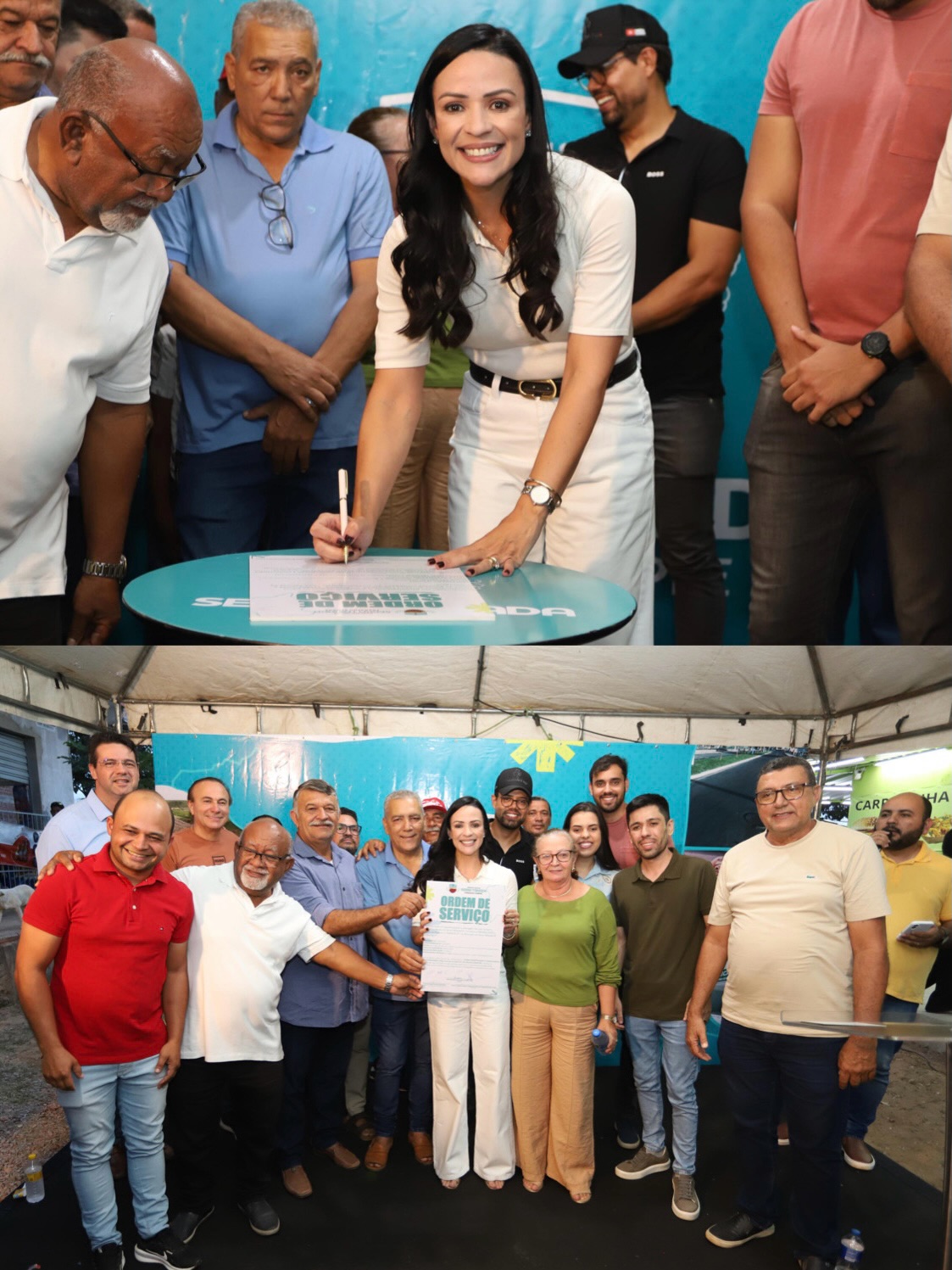 Márcia avança com maratona de ordens de serviços em Serra Talhada