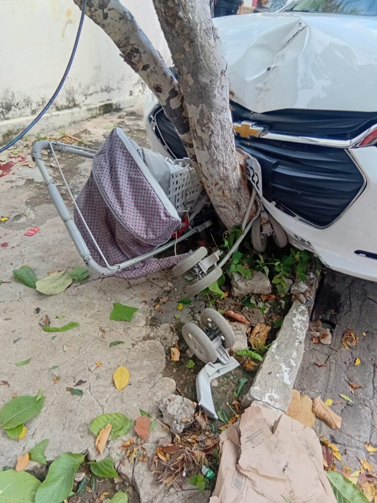 Condutora que atropelou 3 em ST é liberada; saiba estado das vítimas