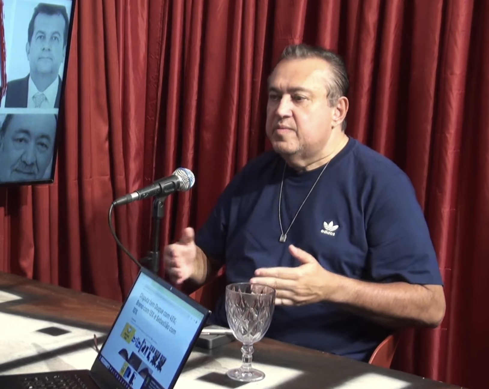 Sebastião analisa números da pesquisa e diz que Breno é fraco