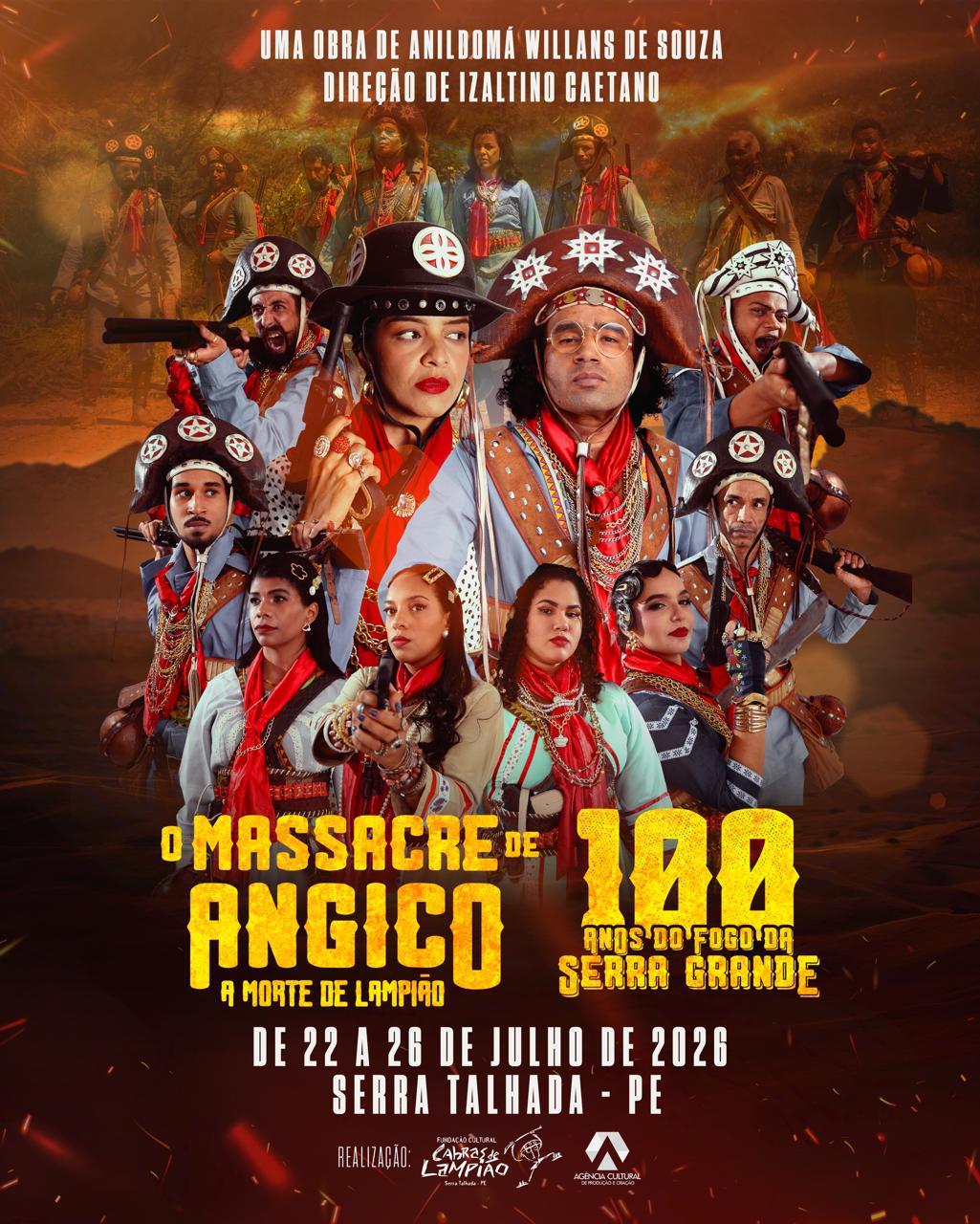 Fundação Cabras de Lampião lança edição 2026 do "Massacre de Angico”
