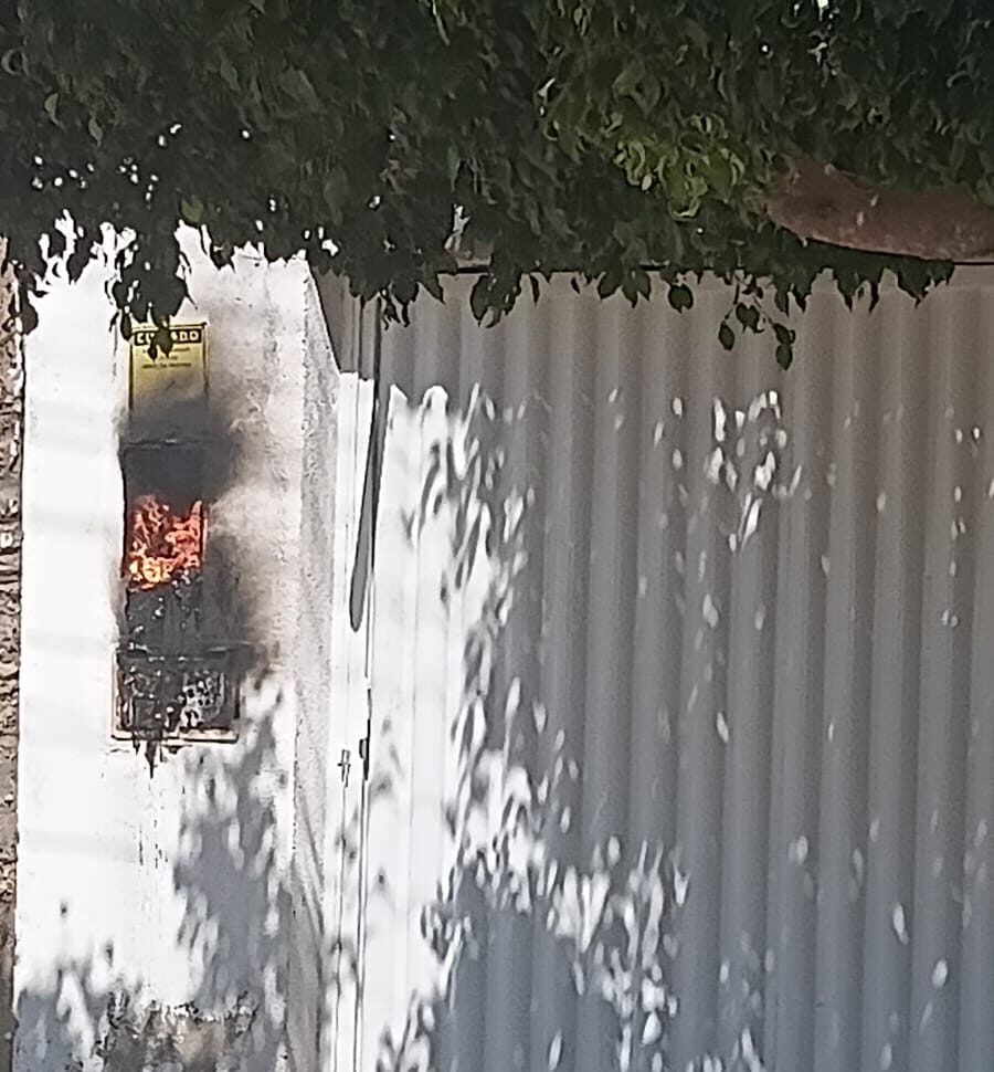 Incêndio em medidor de energia mobiliza bombeiros em Serra Talhada