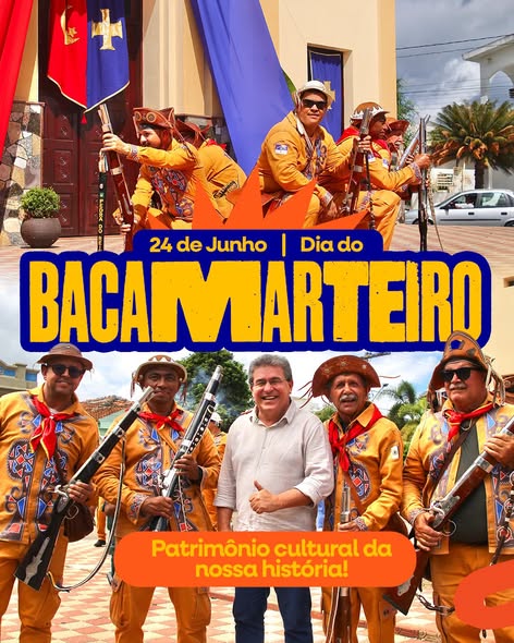 Autor do projeto, Luciano Duque celebra o Dia do Bacamarteiro nesta 4ª