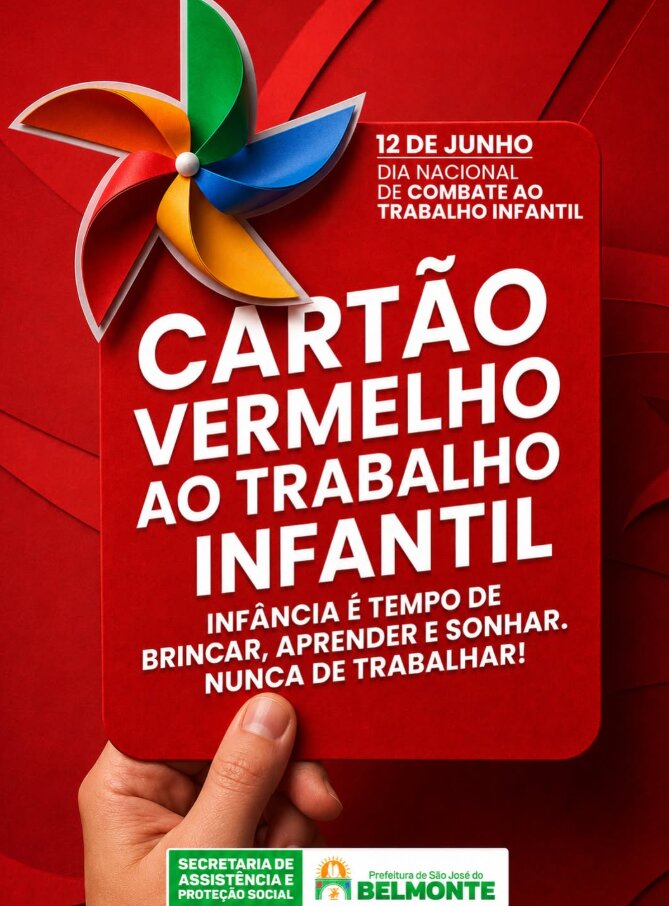 Belmonte realiza ação para combater trabalho infantil