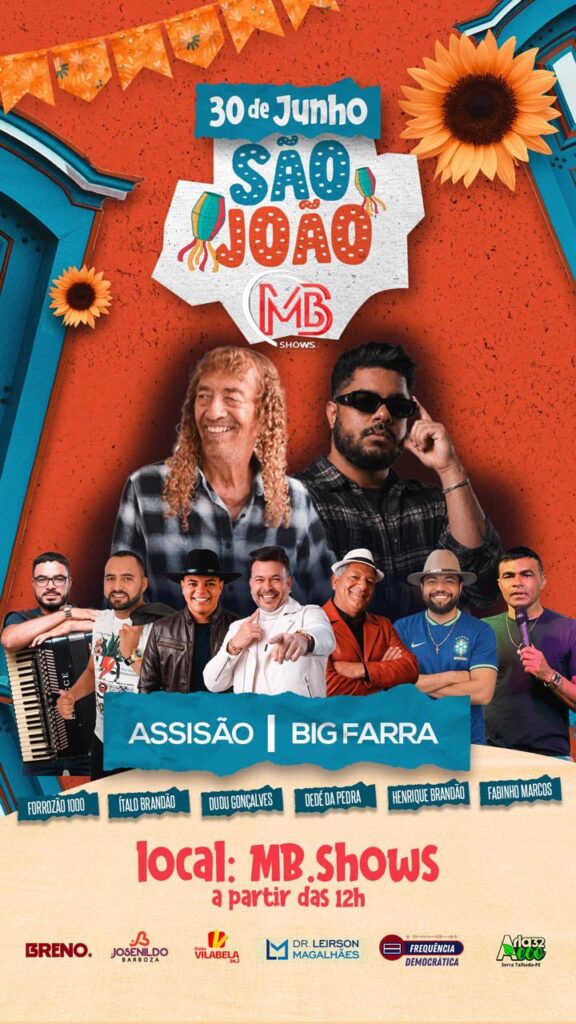 Evento vai marcar a terça (30) pós São João em Serra Talhada