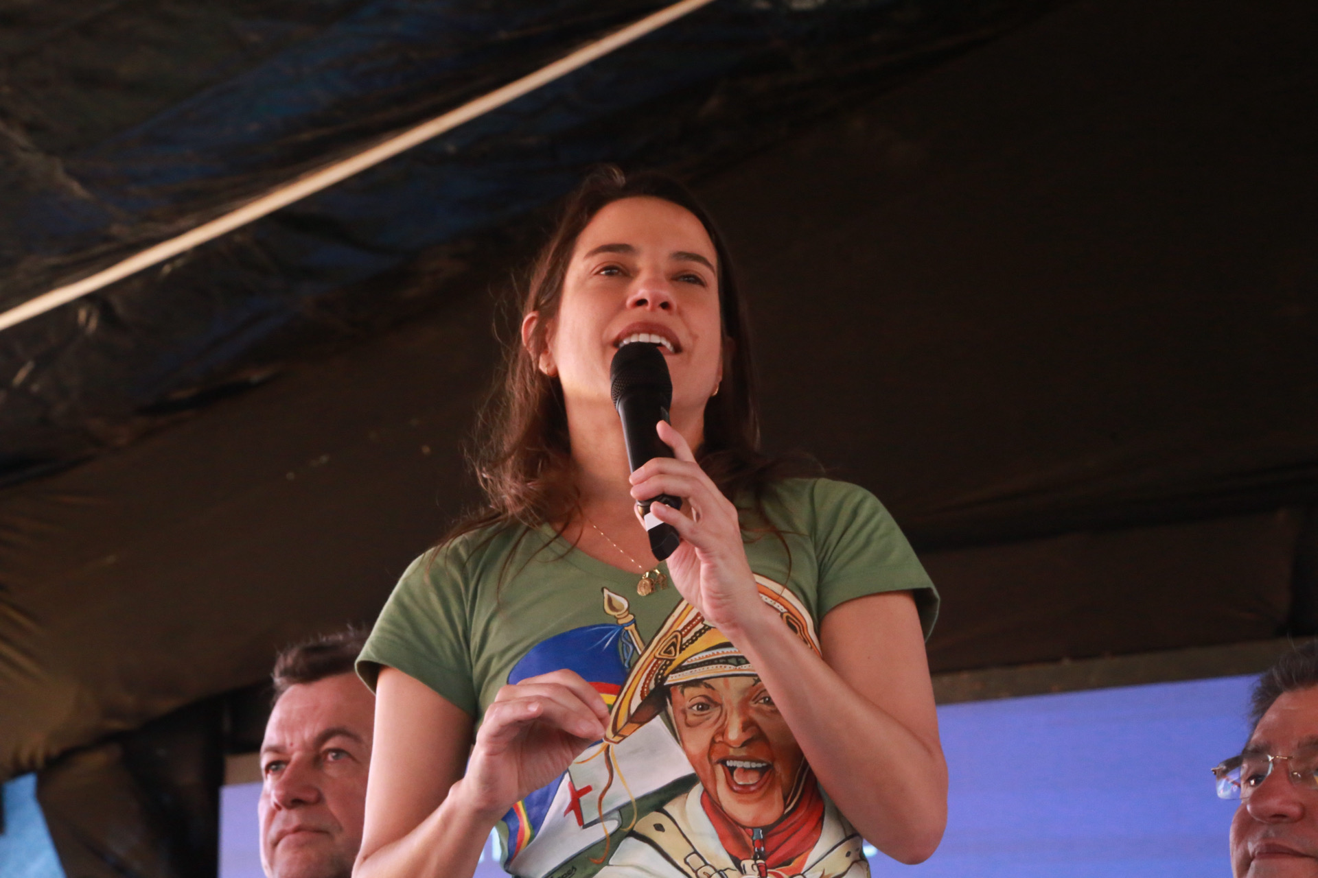 Raquel exalta trabalho de Duque, elogia Lula e dá 'alfinetada' em Márcia