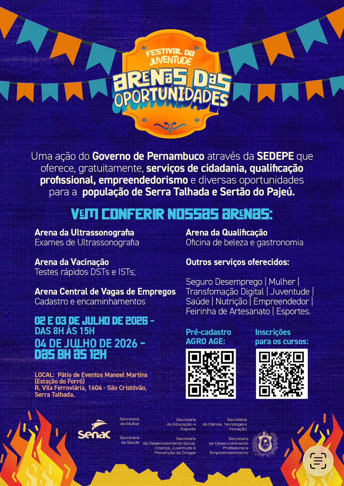 Festival da Juventude terá 'Arena das Oportunidades' com vários serviços em ST