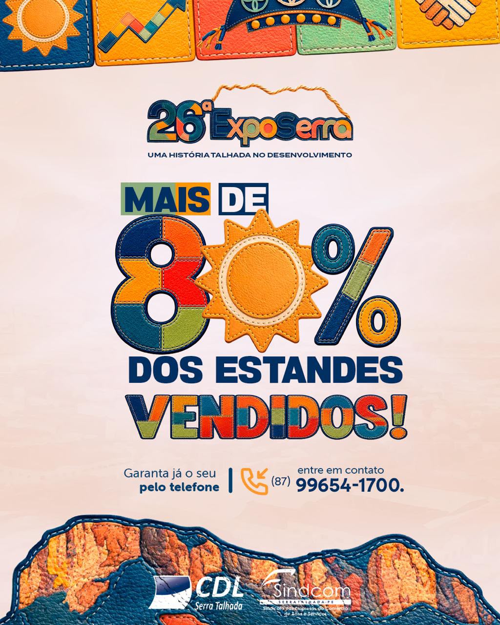 26ª ExpoSerra passa dos 80% dos estandes comercializados