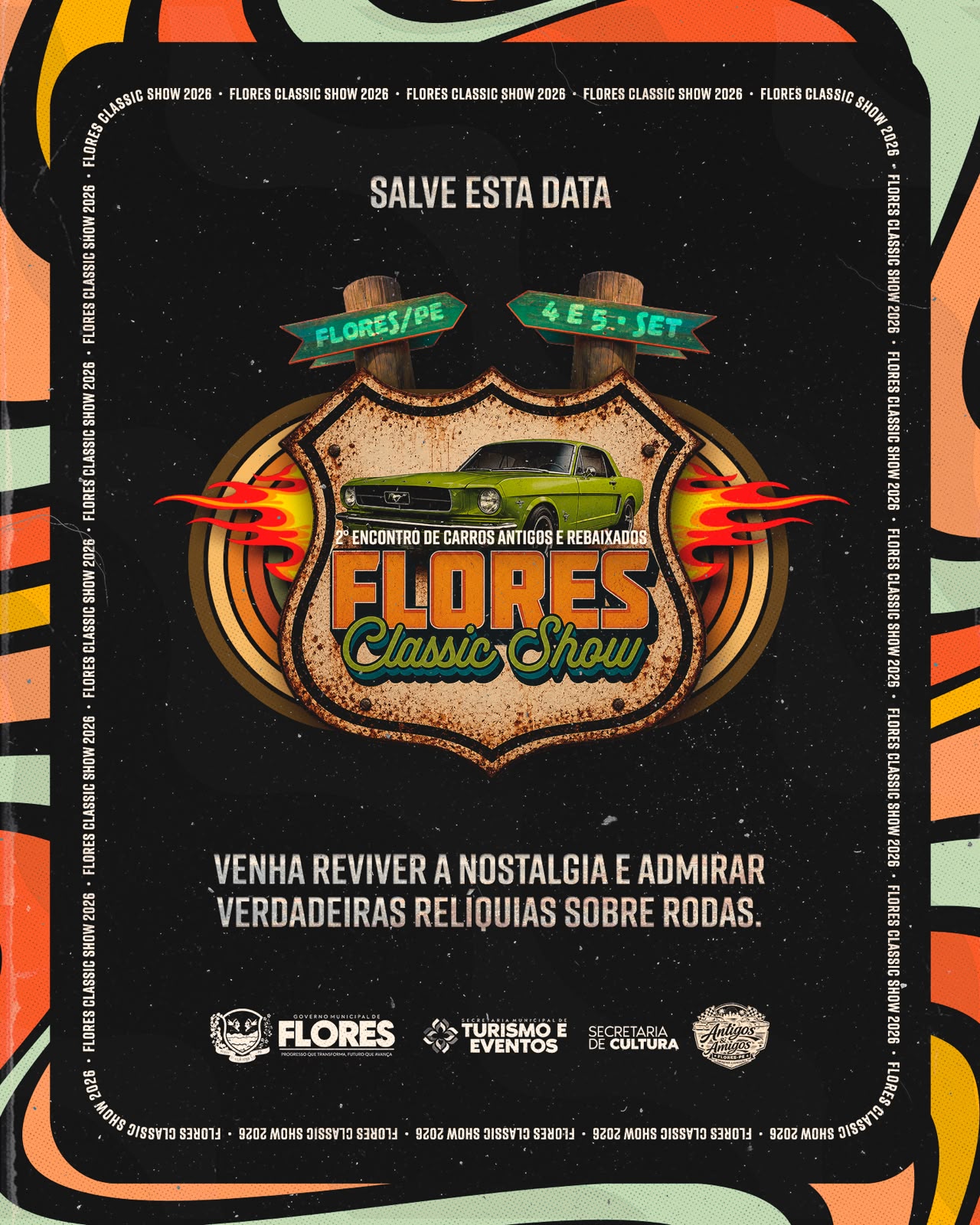 Prefeitura divulga data do 2º Flores Classic Show