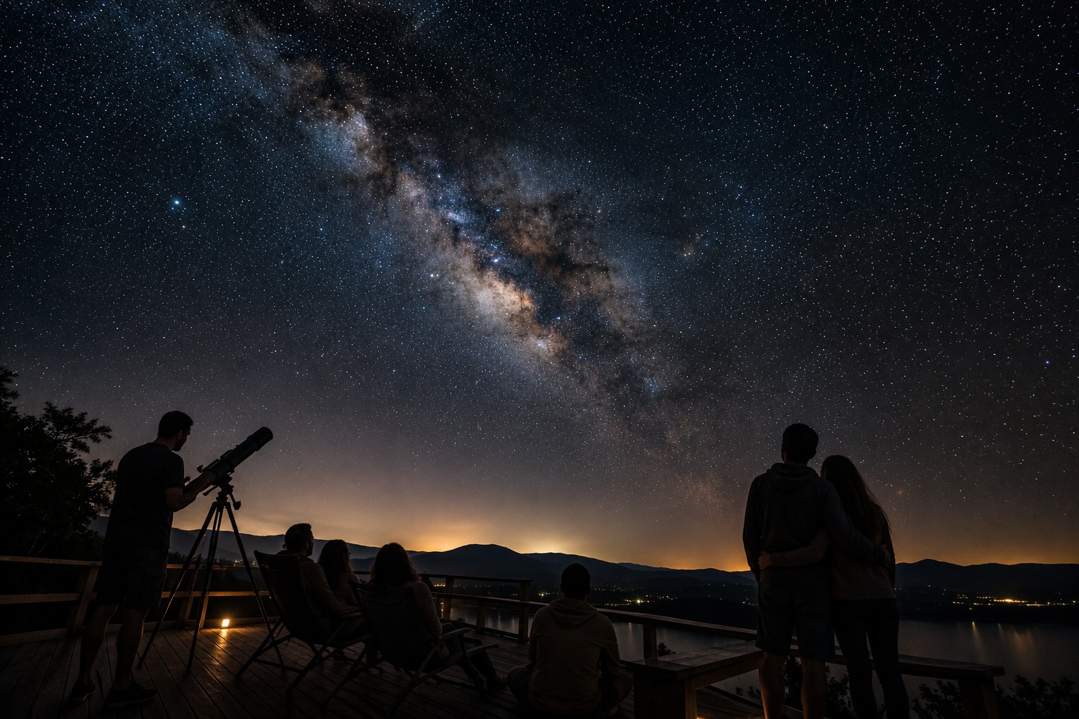 Serra Talhada está ampliando sua oferta turística com o surgimento de um novo atrativo voltado para uma experiência que vem conquistando espaço no turismo: o astroturismo. Fotos criadas por IA