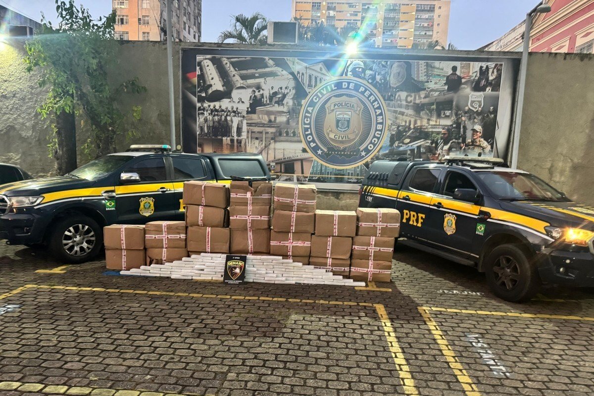 Quase uma tonelada de maconha é apreendida em PE 1 Cerca de uma tonelada de maconha é apreendida na BR-101