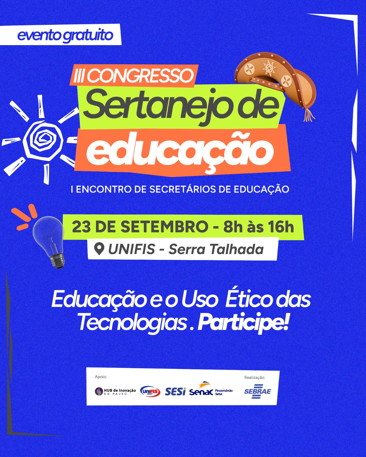 III Congresso Sertanejo de Educação será realizado em Serra Talhada