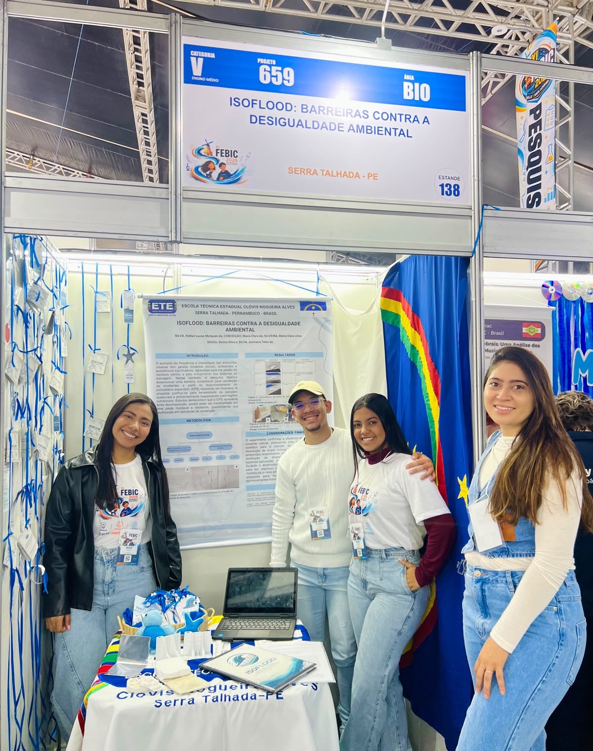 Serra Talhada brilha na Feira Brasileira de Iniciação Científica em Joinville