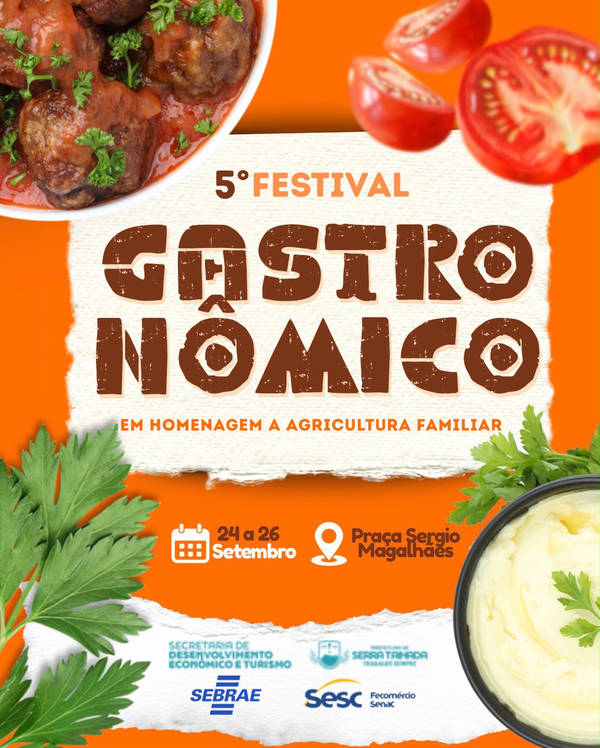 Festival Gastronômico do Sertão do Pajeú chega à 5ª edição na Praça Sérgio Magalhães 1 Festival Gastronômico do Sertão do Pajeú chega à 5ª edição na Praça Sérgio Magalhães
