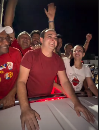 Breno Araújo fala ao FAROL após vitória e noite de festa com carreata, fogos e lágrimas 1 Breno Araújo fala ao FAROL após vitória e noite de festa com carreata, fogos e lágrimas