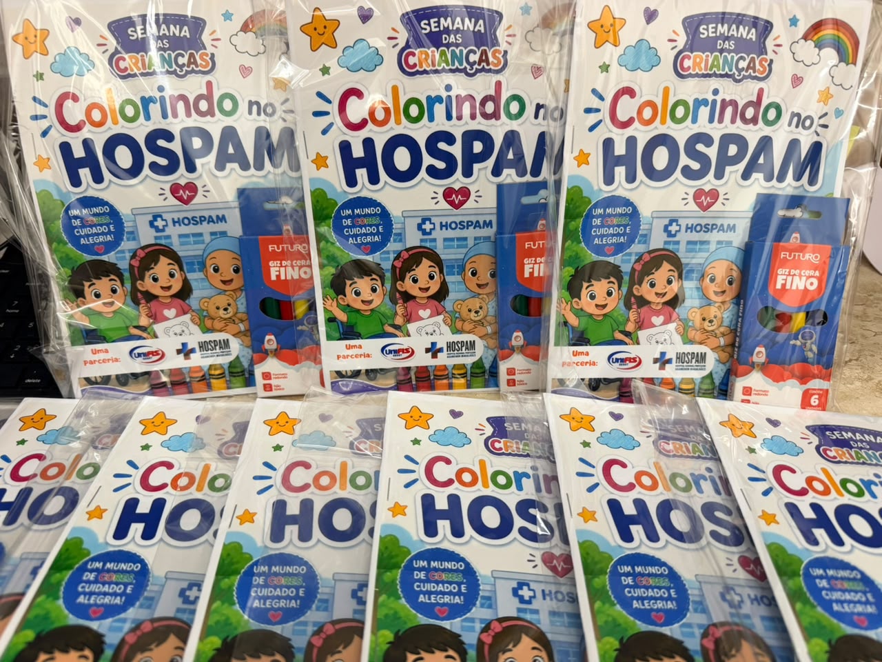 Hospam inicia programação da Semana da Criança com brincadeiras