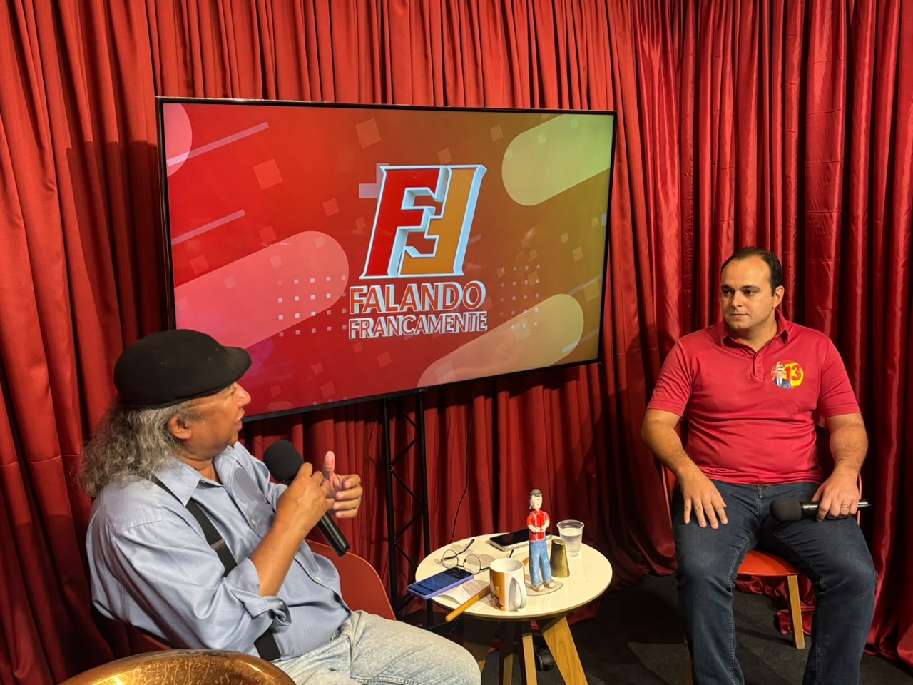 Breno diz que desceu do palanque e evita confronto com Duque e Sebastião Oliveira