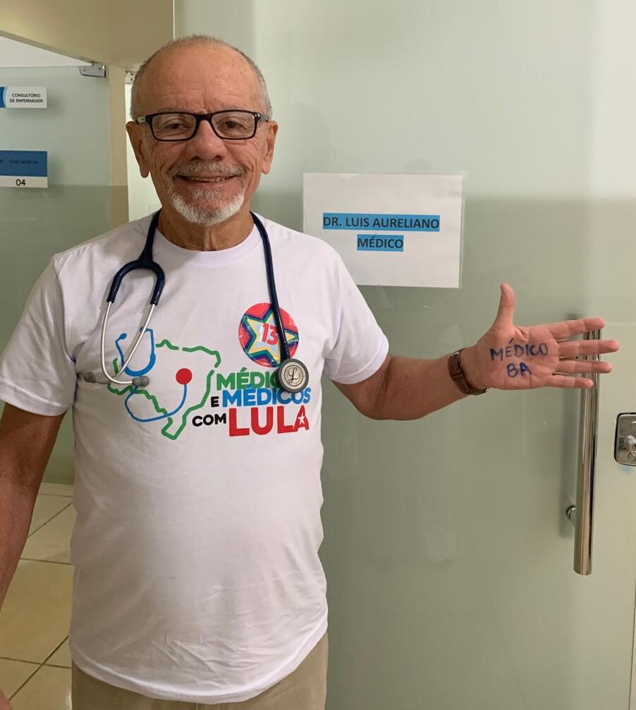 Dr. Luiz Aureliano sobre Bolsonaro: "Se ele ganhar é o final do SUS" 1 Dr. Luiz Aureliano sobre Bolsonaro: "Se ele ganhar é o final do SUS"